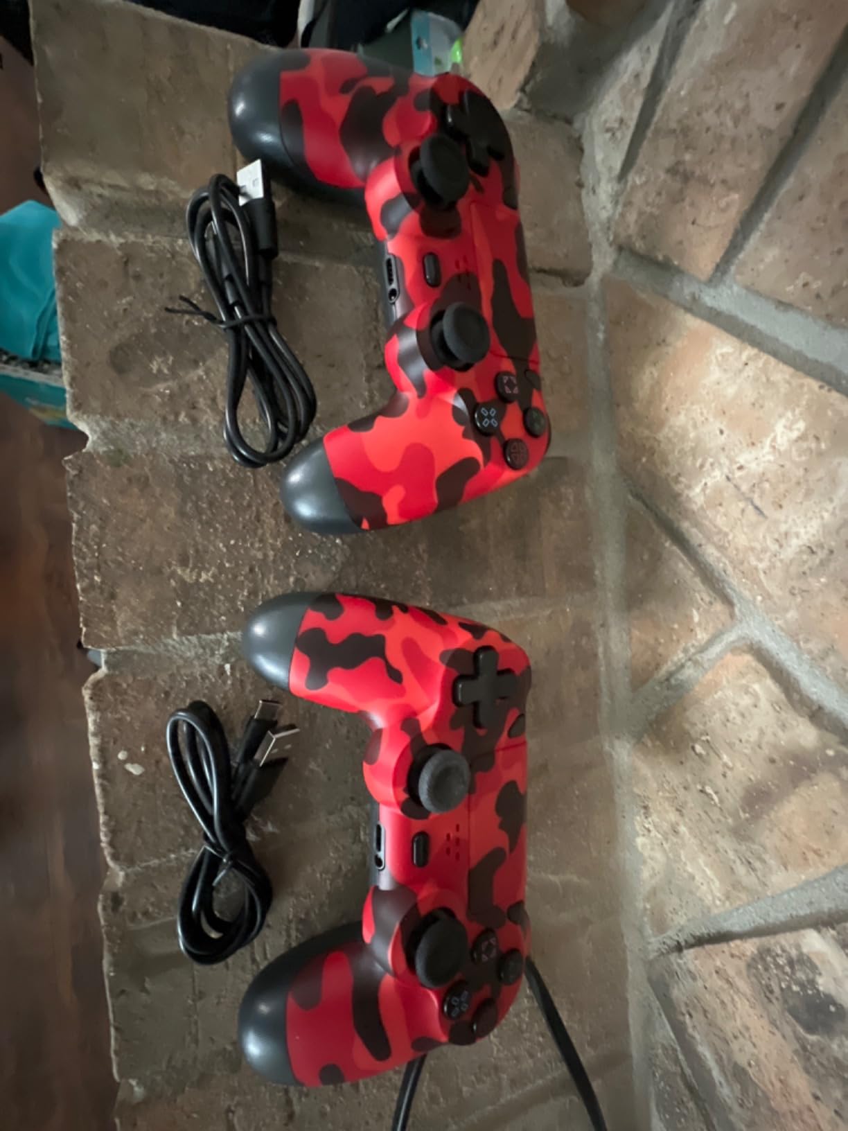 Hiyuky 2 Pack Wireless Controller Compatible with PS4/Slim/Pro/PC with 3.5mm Audio Jack/Dual Vibration/Motion Control/Touch Pad customer photo 1