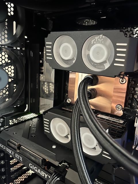 Memory RAM Cooling Fans with 5v/3Pin ARGB Light Effect Memory Cooler for DIY PC Gaming for DDR/DDR2/DDR3/DDR4/DDR5. customer photo 1