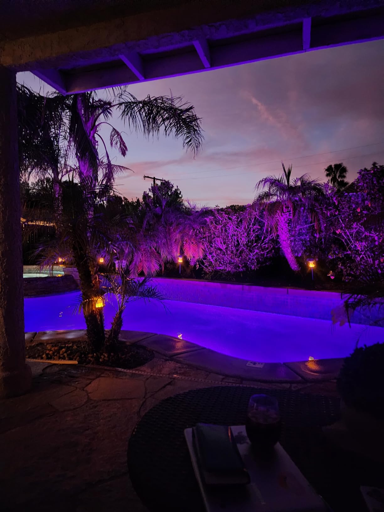 Pool Lights for Inground Pool, 60W 10 Inch LED Inground Pool Light with Controller, Remote and APP Control for Wet Niche, Color Changing Underwater Swimming Pool Lights with 100 Foot Cord customer photo 1