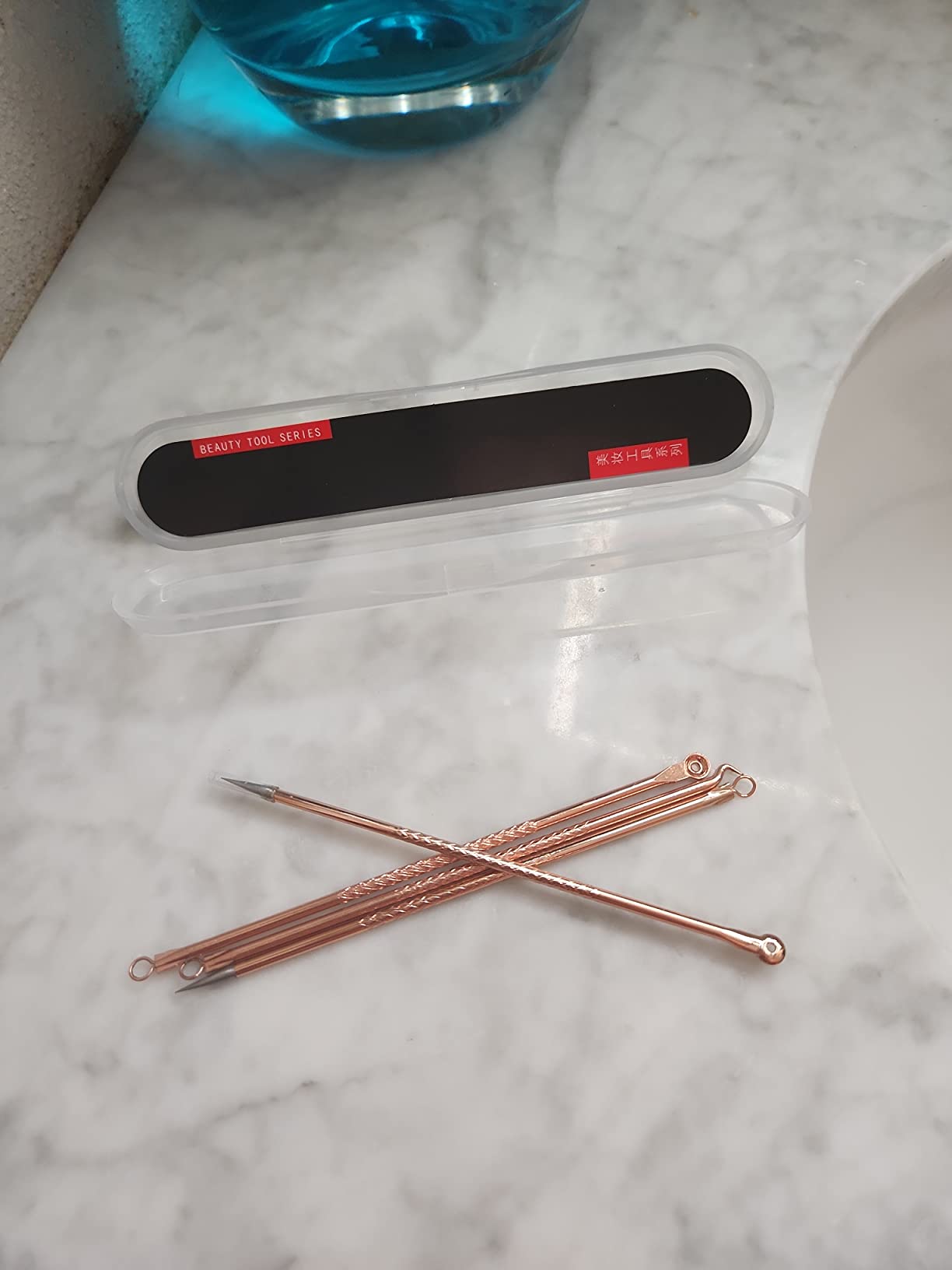 Blackhead Remover Pore Vacuum,Newest Upgraded USB Rechargeable Facial Pore Cleaner Blackhead Removal Kit with 3 Suction Power,5 Probes Black Head Extractions Tool for Women & Men customer photo 2