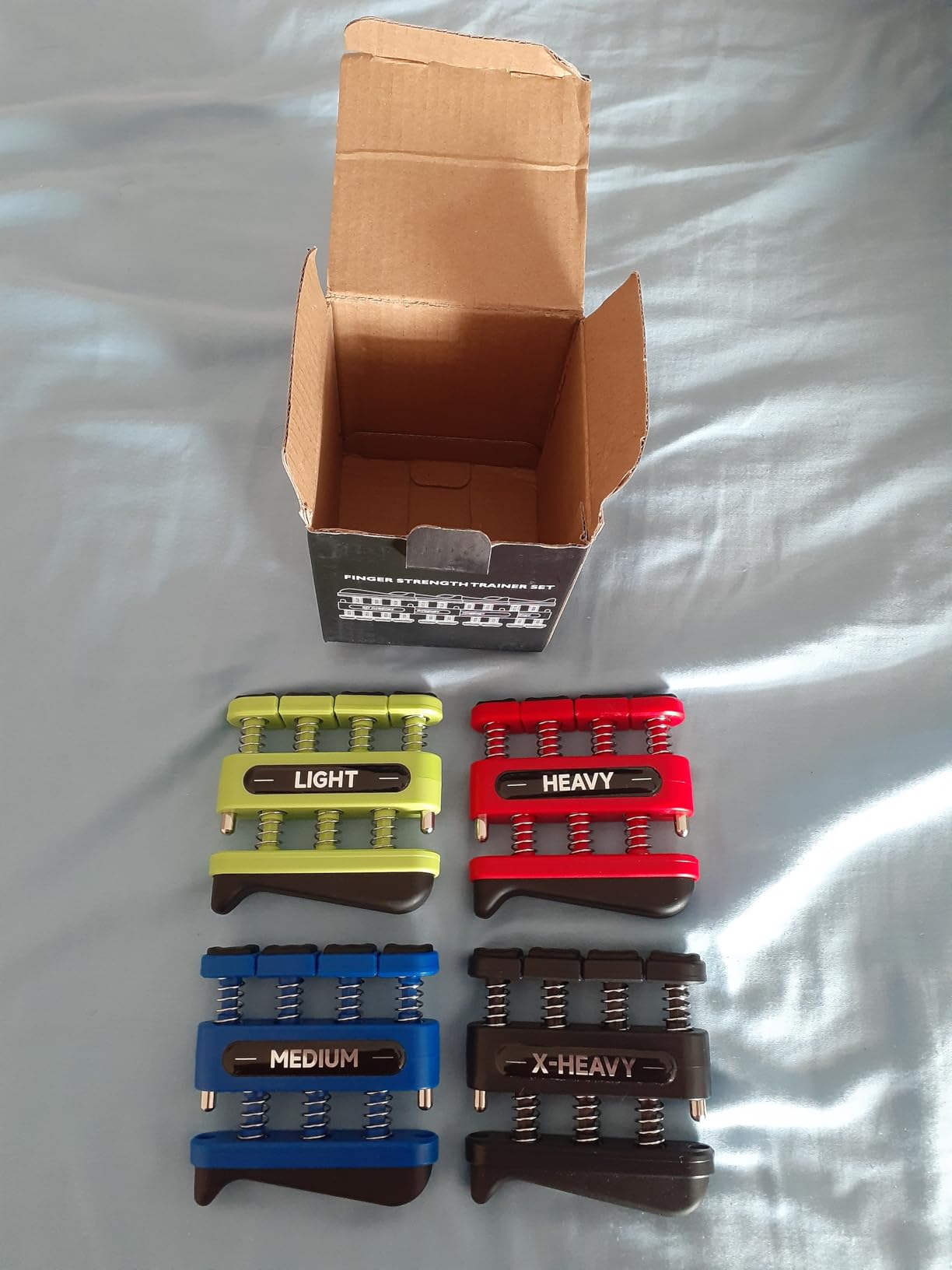 FitBeast Finger Strengthener, Finger Exerciser, Hand Exerciser for Improve Dexterity and Strength in Fingers, Hands, Forearms-Grip Strength Trainer for Musicians, Climbers customer photo 2