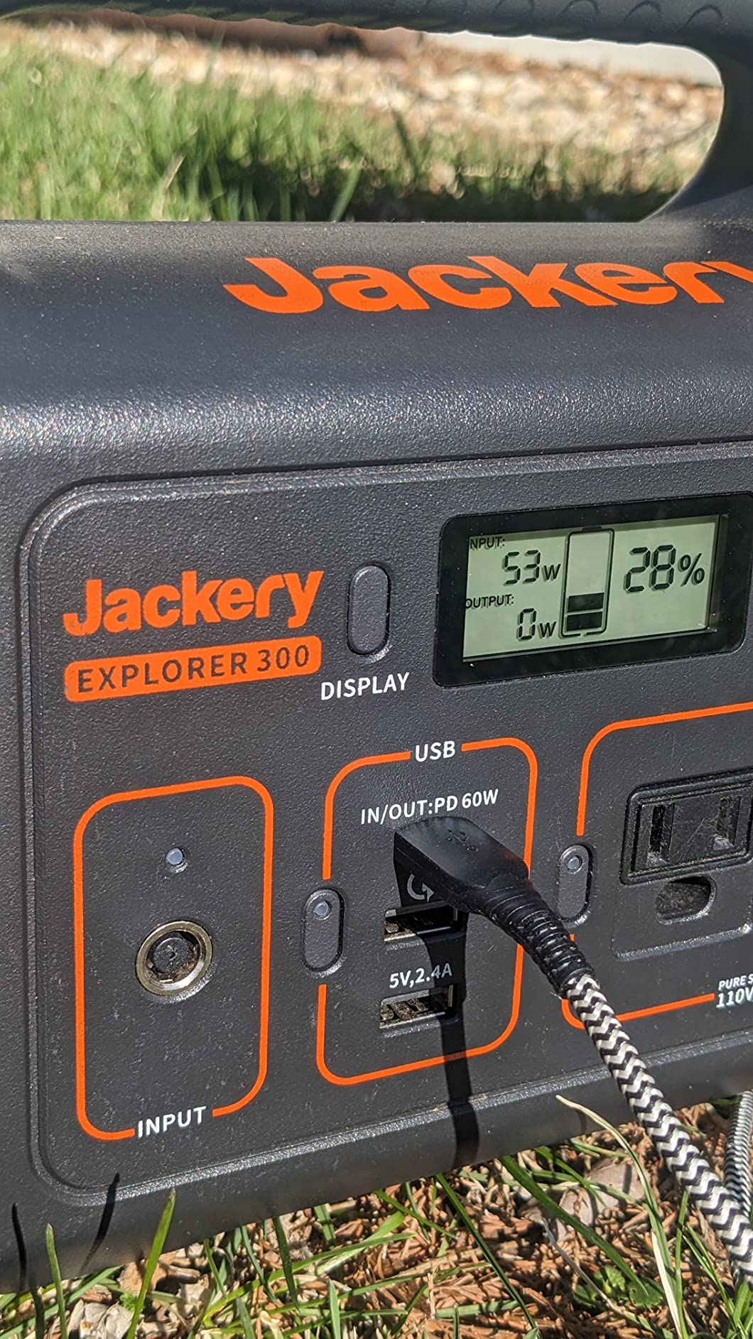 FlexSolar 60W Portable Solar Panels Chargers with PD3.0 USB-C,QC3.0 USB-A and DC Outputs Foldable IP67 Waterproof Power Emergency Camping for Small Power Station Generator,Phones, Power Banks, Tablets customer photo 2