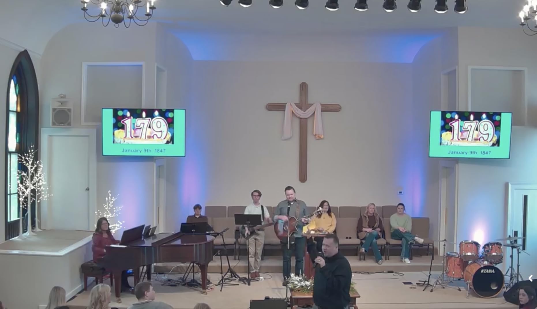 36 LED Stage Lights, Par Light with Remote & DMX Controlled Sound Activated Uplights for Events Wedding Birthday Christmas Music Show Dance Party DJ Lighting, 4 Pack, Black customer photo 1