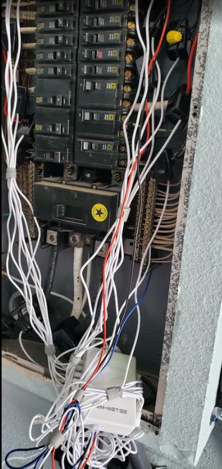 Smart Home Energy Monitor with 16 50A Circuit Level Sensors, Real-Time Power Usage & Electricity Cost Tracking, Ideal for Rental Homes & Shared Apartments, App History, Compatible with Home Assistant customer photo 1