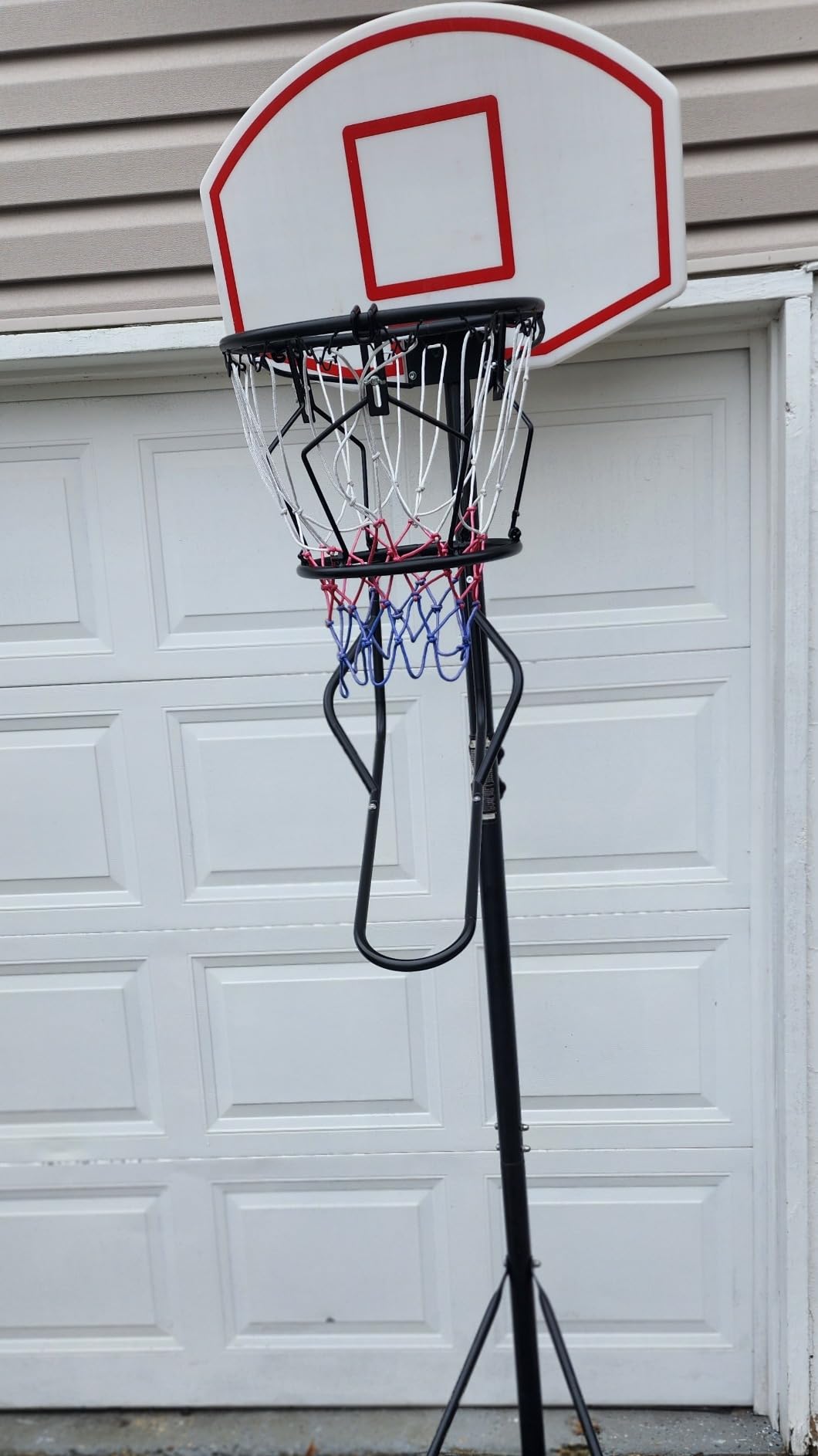 GADFISH Basketball Return Attachment, Heavy Duty Basketball Rebounder Accessories, Durable Basket Ball, Ball Return Training Gear Stuff for Most Basketball Hoop customer photo 1