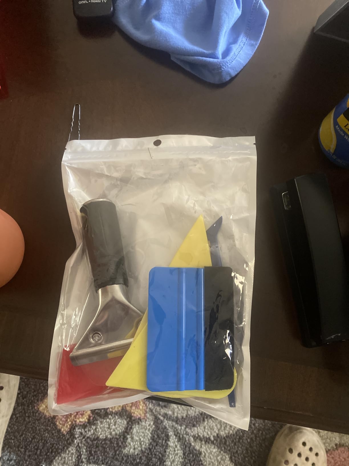 DIYSELF 18 Pcs Window Tint Kit, Vinyl Wrap Tool Kit - Professional Window Tint Tools & Squeegee for Vinyl - Complete Car Wrap Kit for Car Wrap, Stained Glass Window Film, Wallpaper, Water Blades Tool customer photo 1