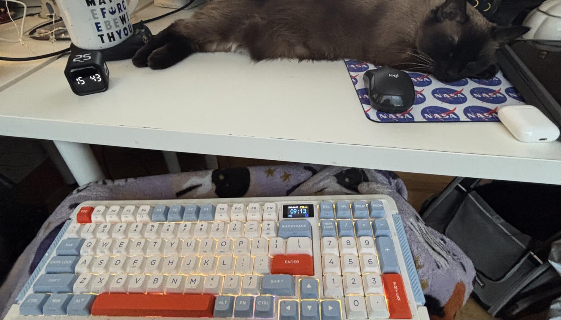 Rotating Pomodoro Timer 5, 25, 10 50 Minutes Preset, Desk Productivity Flip Timer, ADHD Tool Cube Countdown Stopwatch, Vibration/High/Low Volume/Custom Modes, for Work, Study, Back to School, Kitchen customer photo 2