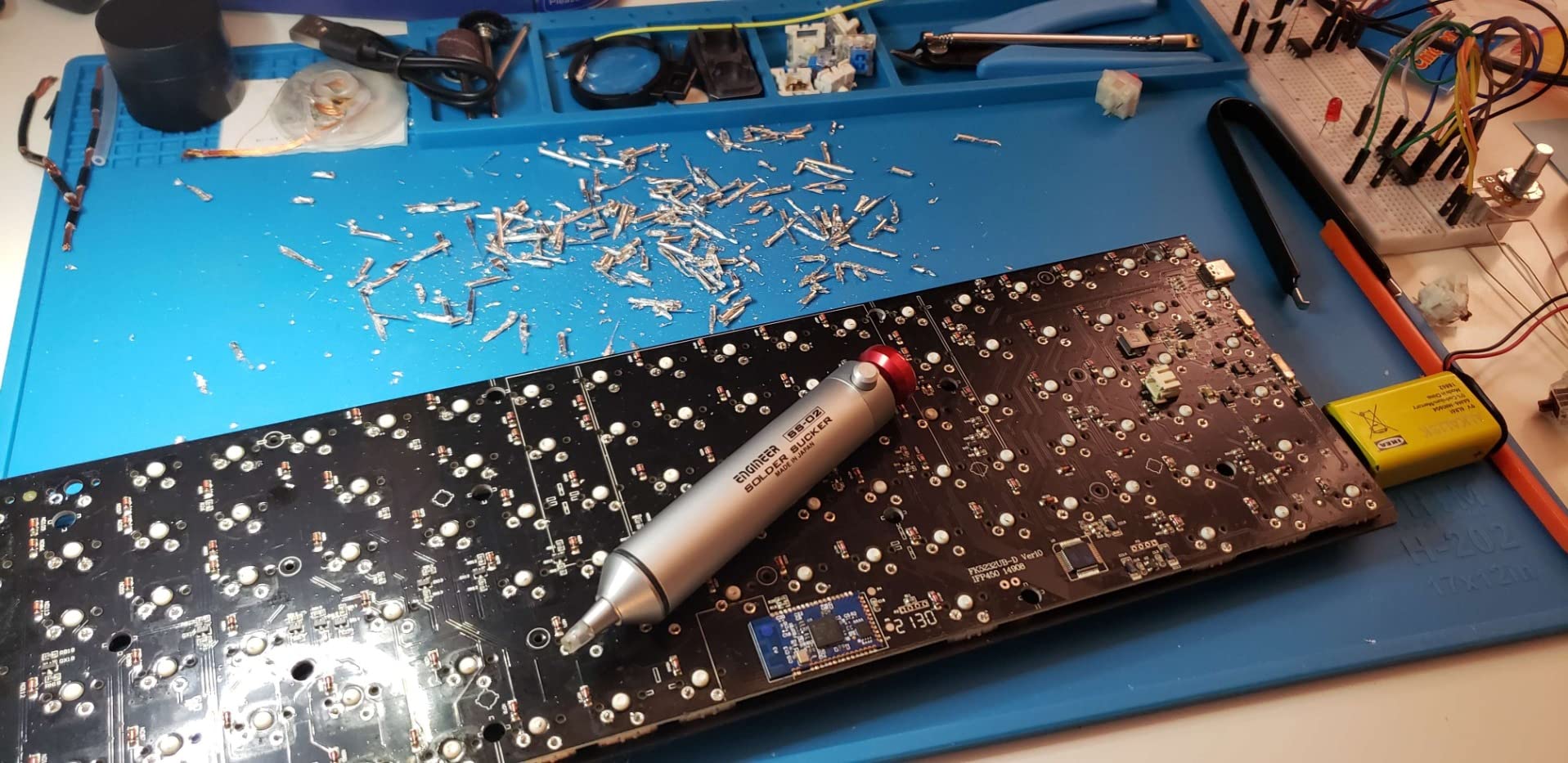 ENGINEER SS-03 Solder Sucker Device. Made in Japan. Professional Grade Desoldering Pump. customer photo 1