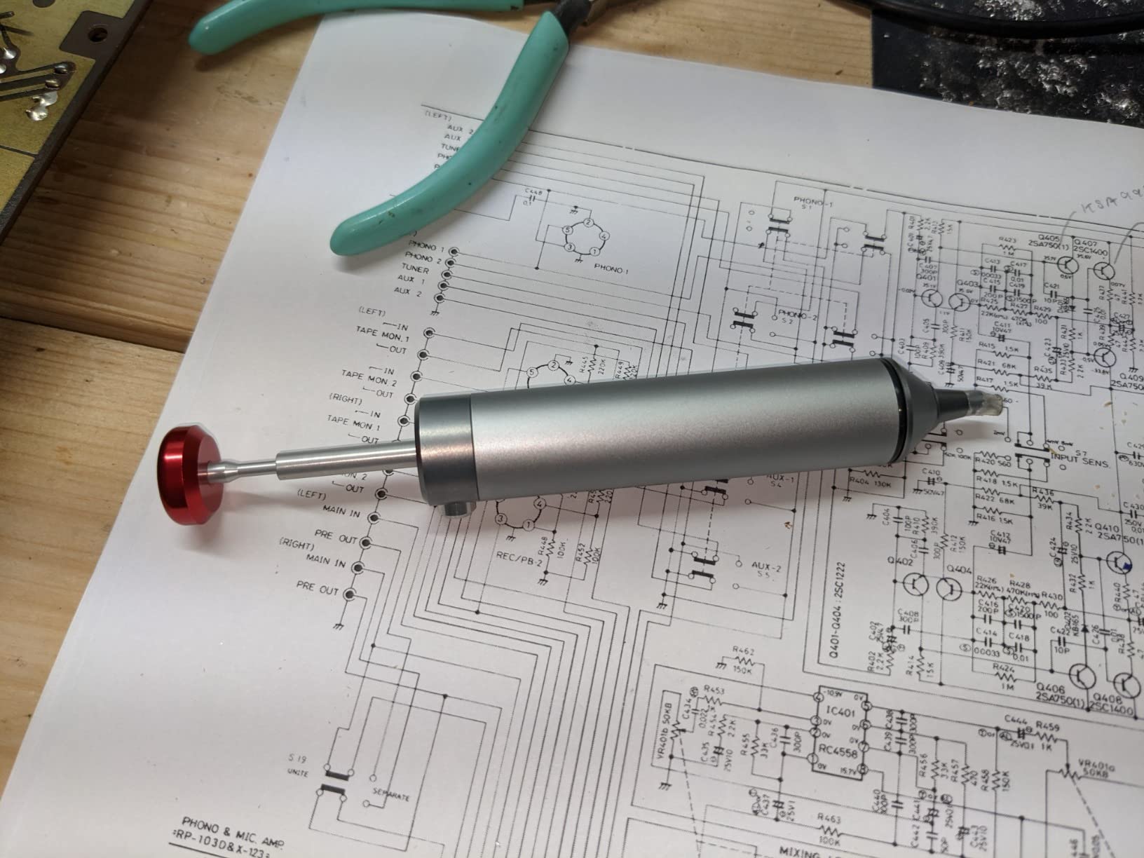 ENGINEER SS-03 Solder Sucker Device. Made in Japan. Professional Grade Desoldering Pump. customer photo 2