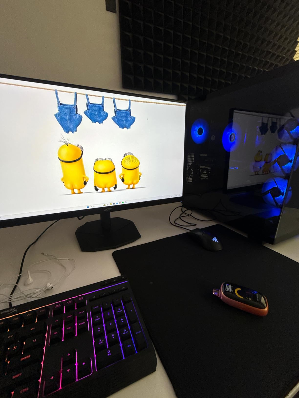 acer Nitro 27 Inch QHD 2560 x 1440 IPS Gaming Monitor, AMD FreeSync, Up to 180Hz Refresh, Up to 0.5ms, DCI-P3 95%, HDR 10 Support customer photo 2