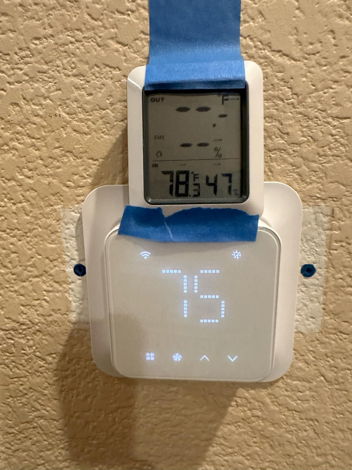 meross Smart Thermostat for Home, WiFi Thermostat Works with Matter, Alexa, Apple Home, Google Assistant, App & Voice Control, 7x24h Scheduling, Energy Saving, C-Wire Required customer photo 1