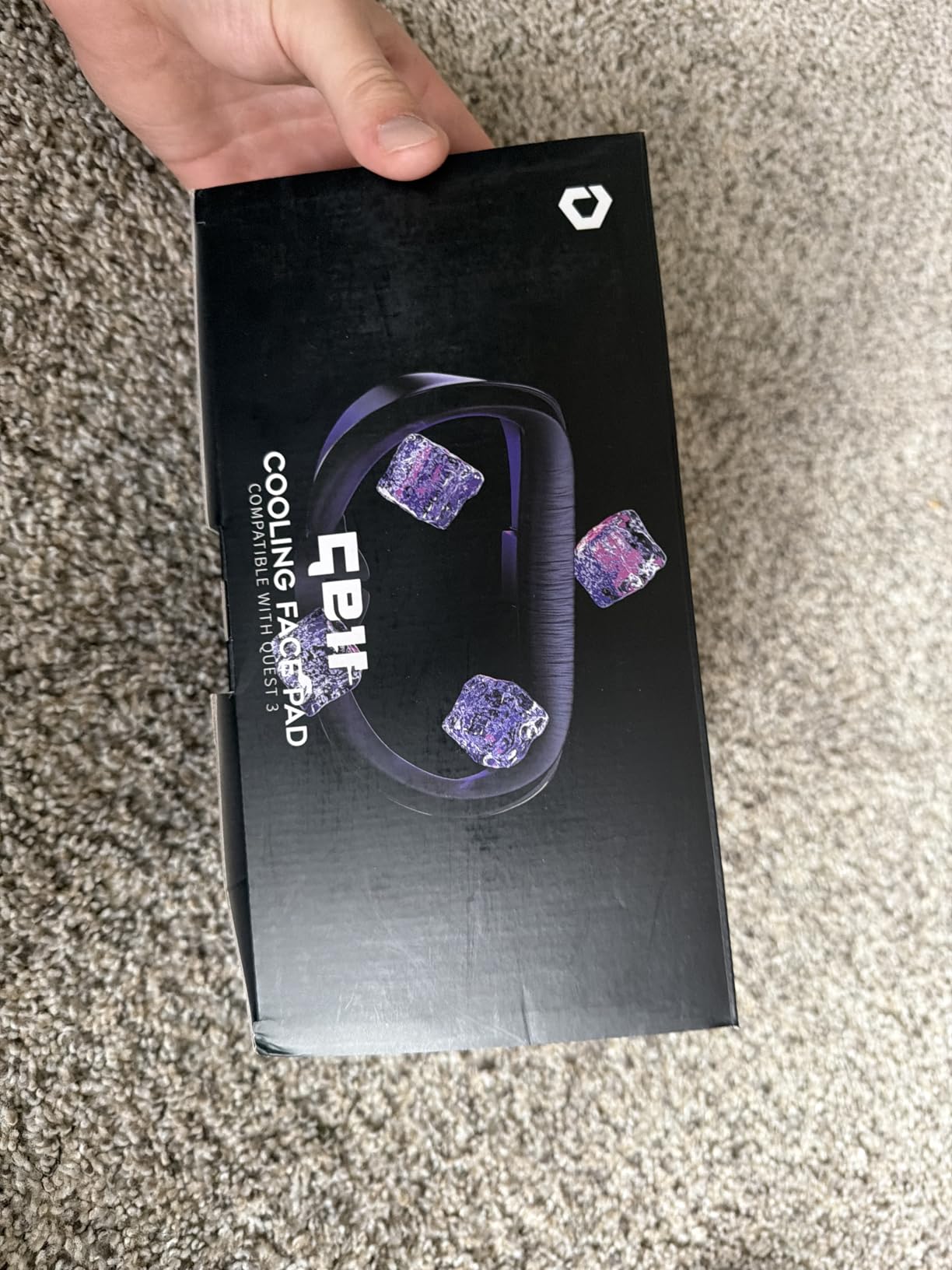 DESTEK Cooling Face Pad Facial Interface Compatible with Meta Quest 3, NOT for Meta Quest 3S, Includes Two Replacement Ice Silk & Cool Ice Gel Face Cushions customer photo 2