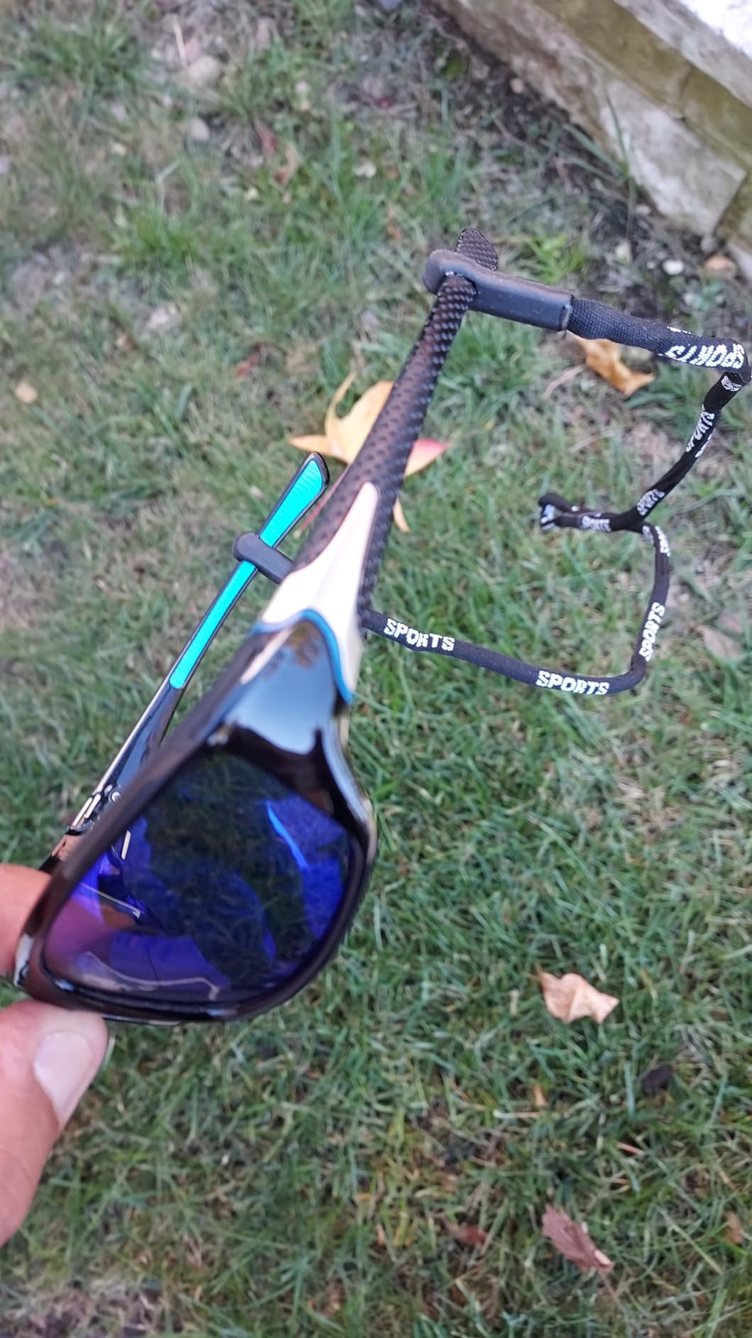 Foliful 3 Pack Polarized Sports Sunglasses for Men, Mens Sunglasses Wrap Around UV Protection for Cycling Fishing Driving customer photo 2