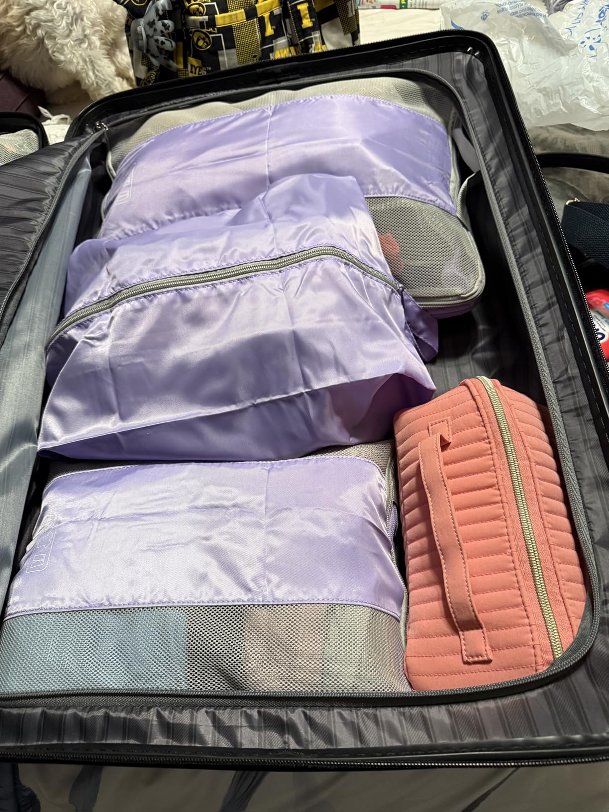 OlarHike 10 Set Compression Packing Cubes for Travel Essentials - Compressible Expandable Packing Cubes for Suitcase customer photo 1