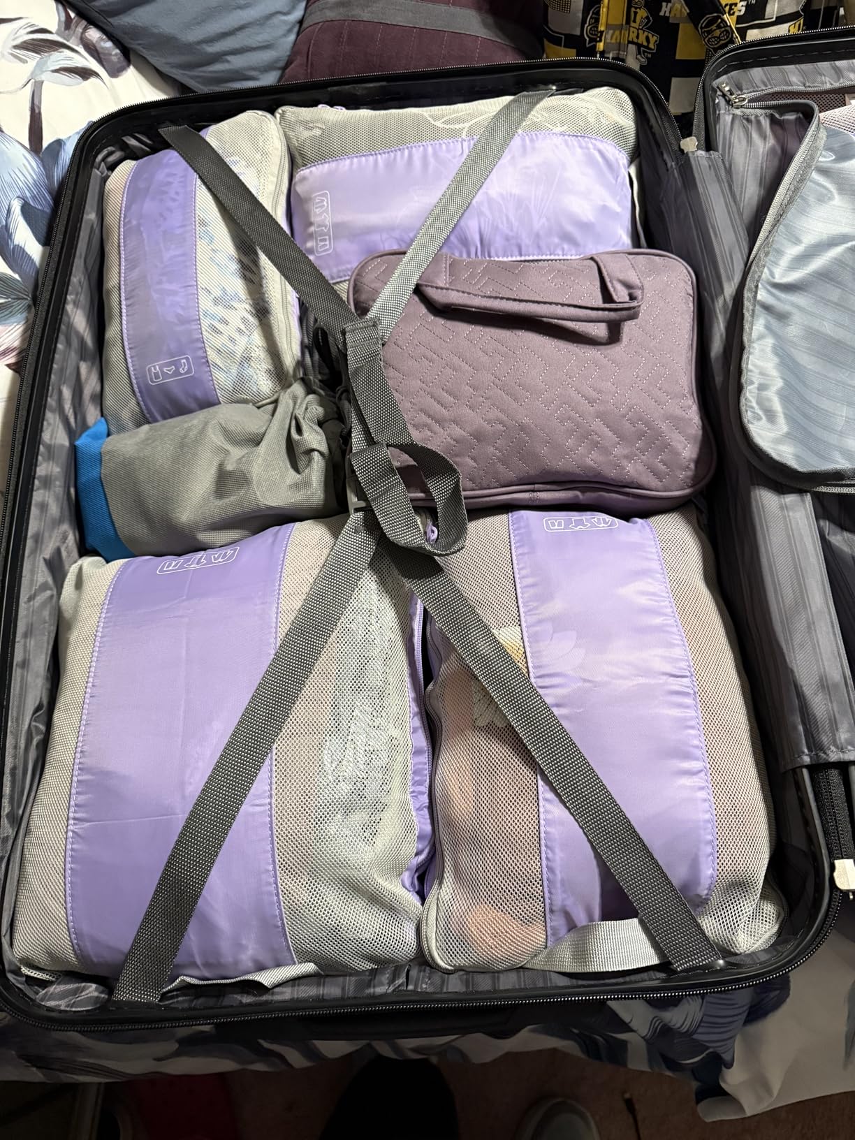 OlarHike 10 Set Compression Packing Cubes for Travel Essentials - Compressible Expandable Packing Cubes for Suitcase customer photo 2