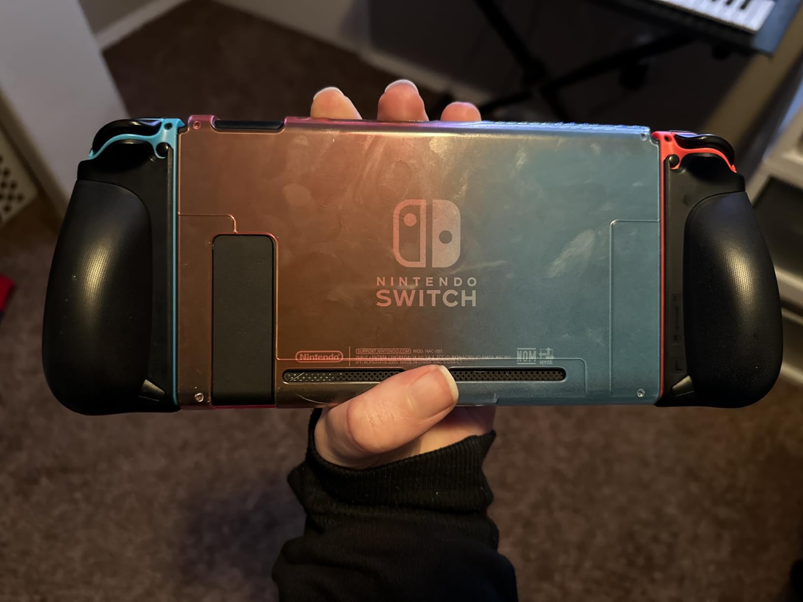 MystiForge Ergonomic Comfort Grip for Switch & Switch OLED - Compatible with Joy-Con Controllers, Enhanced Stability for Long Gaming Sessions customer photo 1