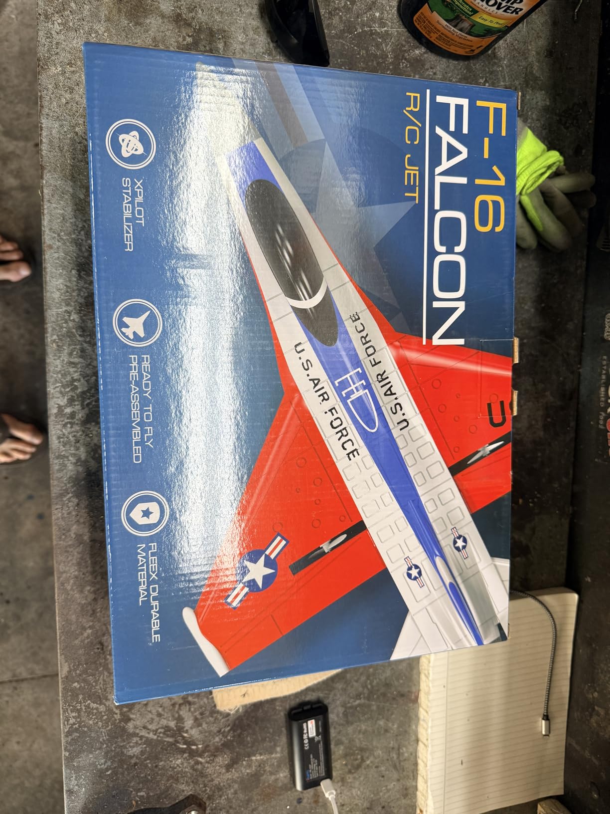 volantexrc RC Plane 3 Channel Remote Control Plane Fighter Spitfire with 6-axis Gyro, 2.4GHz RTF Radio Controlled Aircraft Easy to Fly for Beginners Adults (76205 RTF) customer photo 1