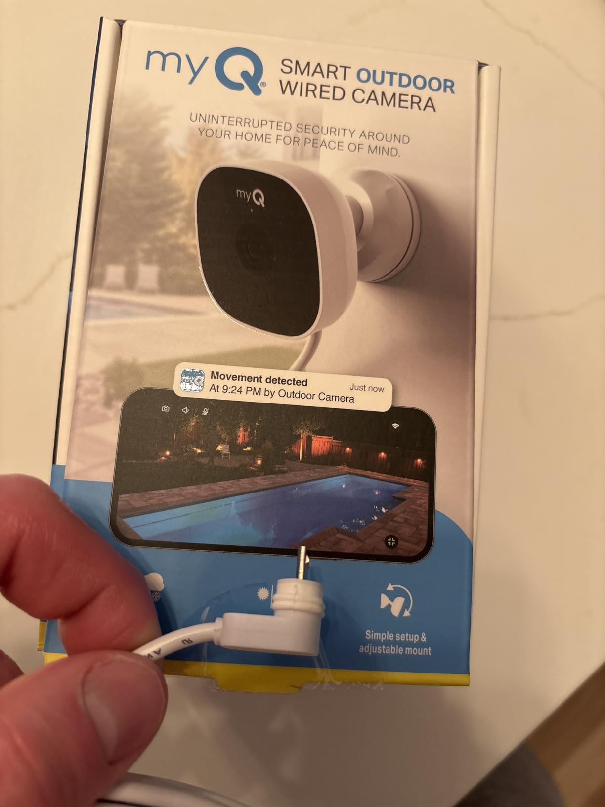 Chamberlain myQ Smart Outdoor Wired Camera customer photo 2