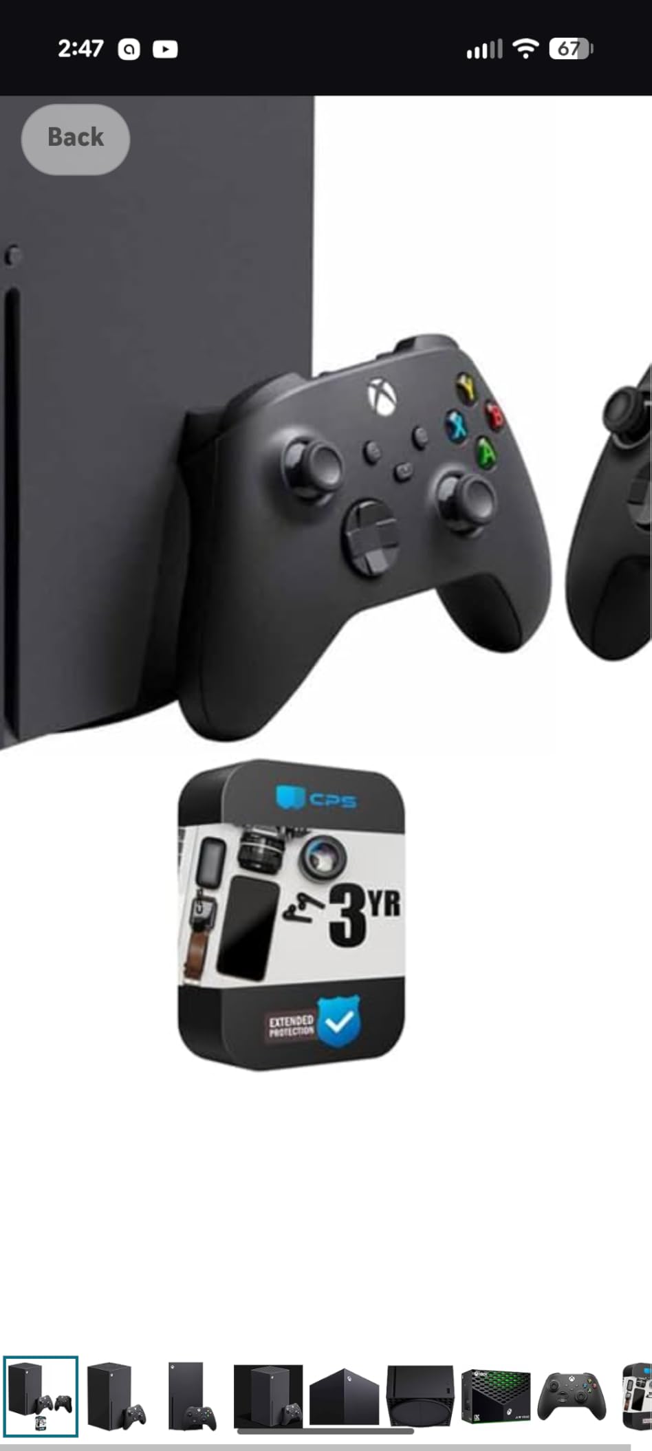 Microsoft Xbox Series X 1TB SSD Gaming Console with Dual Controllers Bundle with 3 YR CPS Enhanced Protection Pack customer photo 1