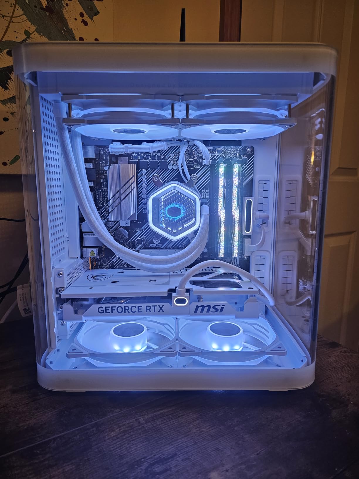 JONSBO TK-0 Black ITX Mini Tower PC Case with Walnut Wood customer photo 1