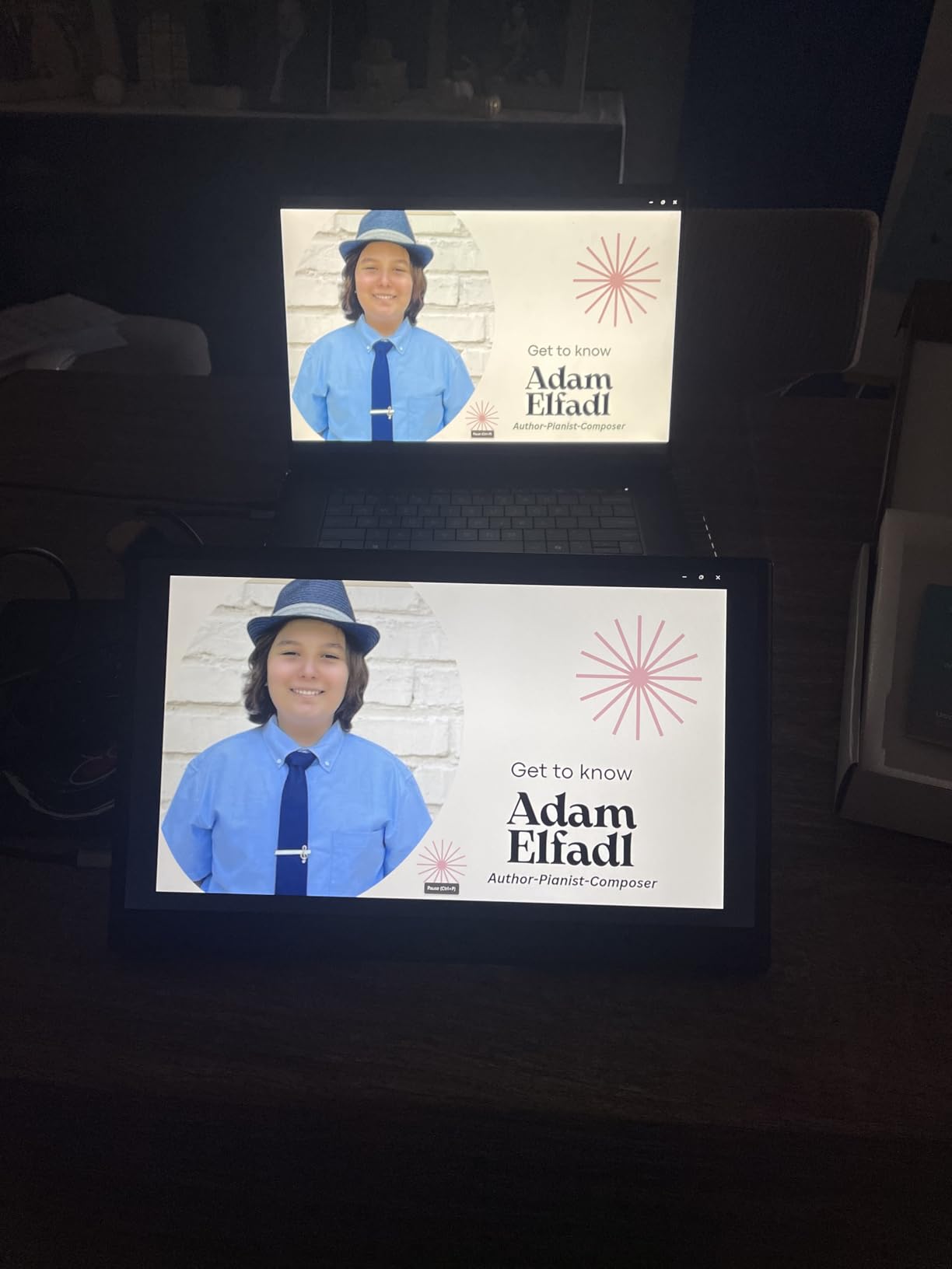 WGK 15.6 inch Portable Monitor 1080P FHD Travel Display HDMI/USB-C Compatible with Laptops, Desktops, Phones, PS, Mac, Xbox, Switch, and Other Gaming Devices Includes Stand and Speakers VESA customer photo 1