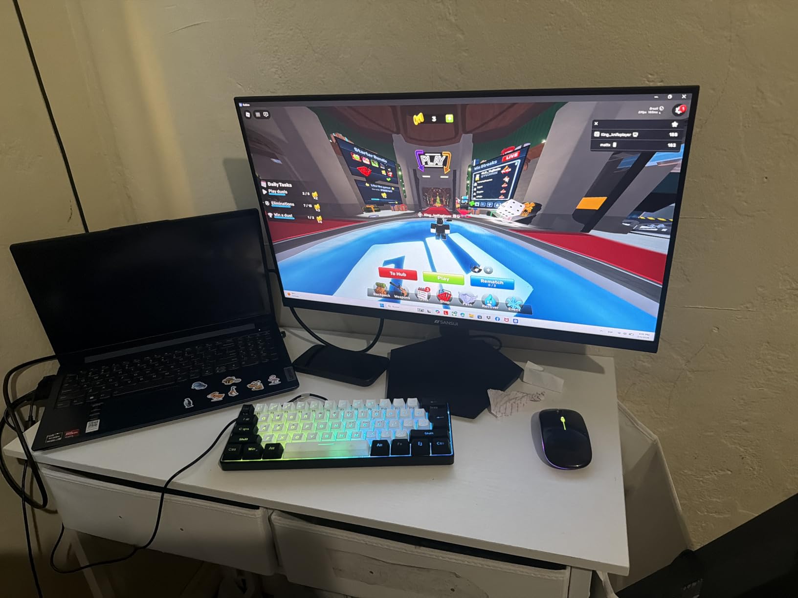 SANSUI 32 Inch Curved 240Hz Gaming Monitor High Refresh Rate, FHD 1080P Gaming PC Monitor HDMI DP1.4, Curved 1500R, 1Ms MPRT, HDR,Metal Stand,VESA Compatible(DP Cable Incl.) customer photo 1