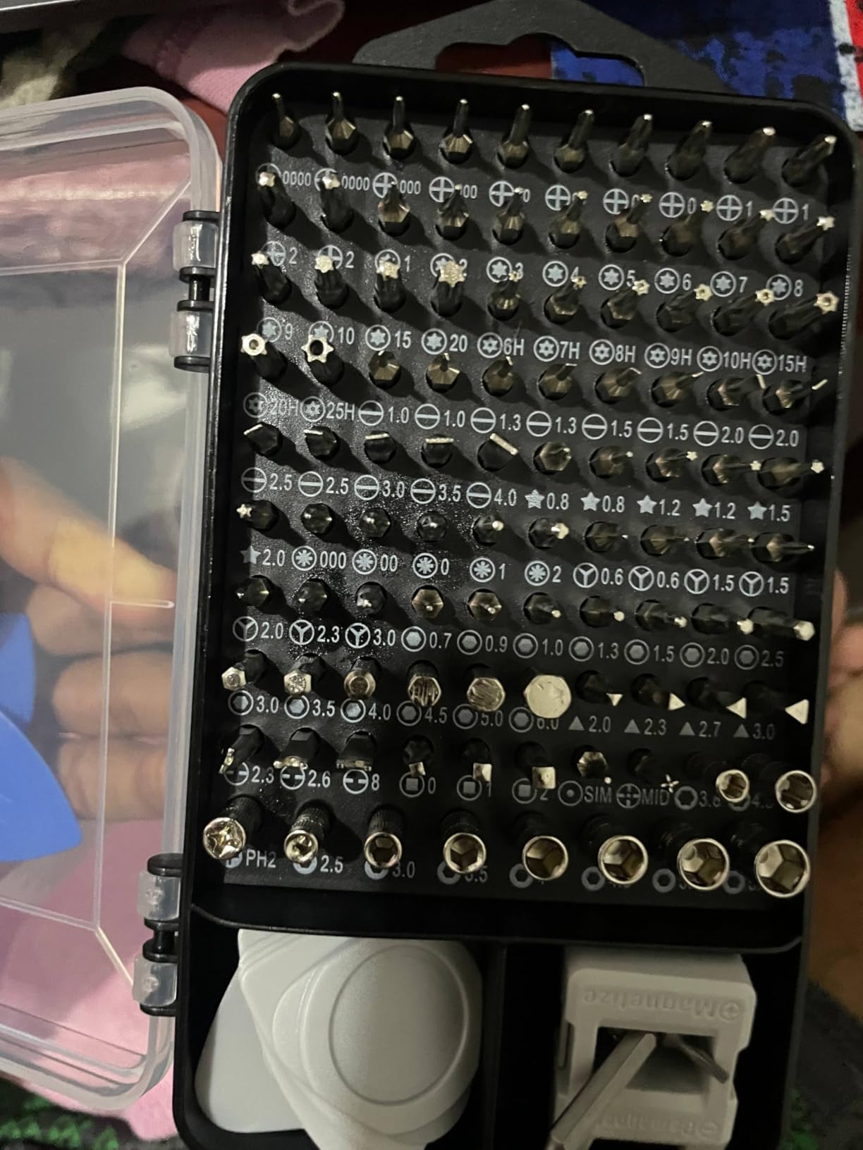 SHOWPIN Mini Precision Screwdriver Set: Electronics Repair Tool Kit for Computer Laptop Nintendo Phone PS4 with 35PCS Bits T5 T6 T8 T10 T15 Torx Y00 Tri-wing for Beginner IT DIY customer photo 1