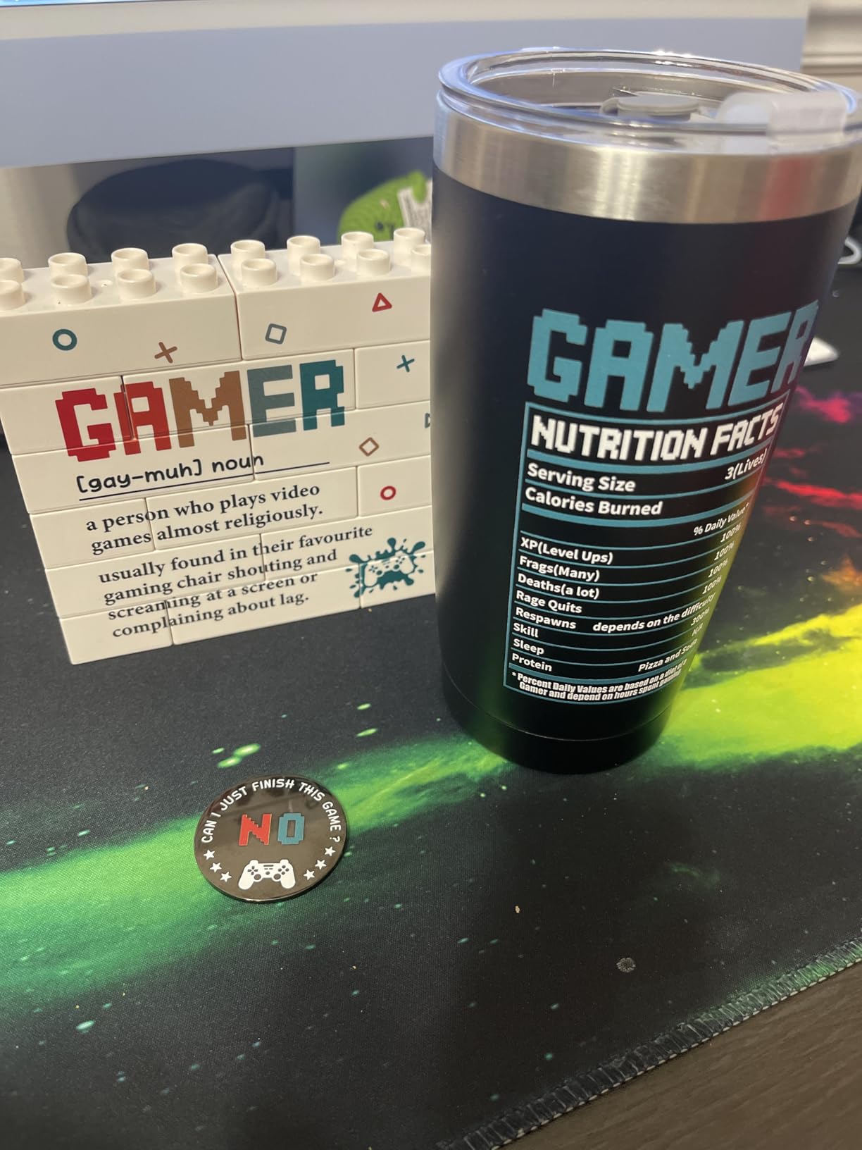 Gamer Gifts for Men Boyfriend Dad Brother, Gaming Accessories for Room, Gaming Stuff, Christmas Gifts customer photo 2