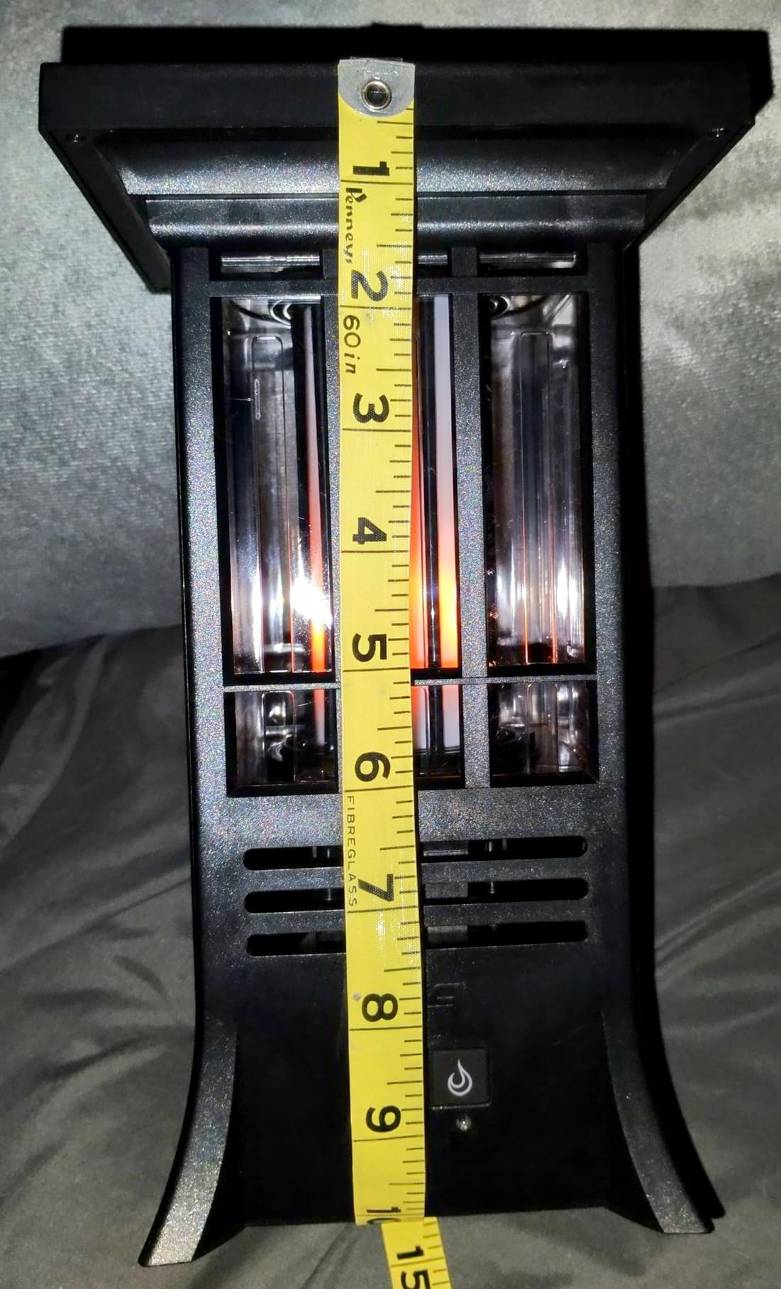 PIC Tabletop Solar Mosquito Repellent with Flame Effect, Essential Oil Formula, Auto-Activates at Dusk, 15-Foot Coverage, 18-Hour Refill Cartridge customer photo 2