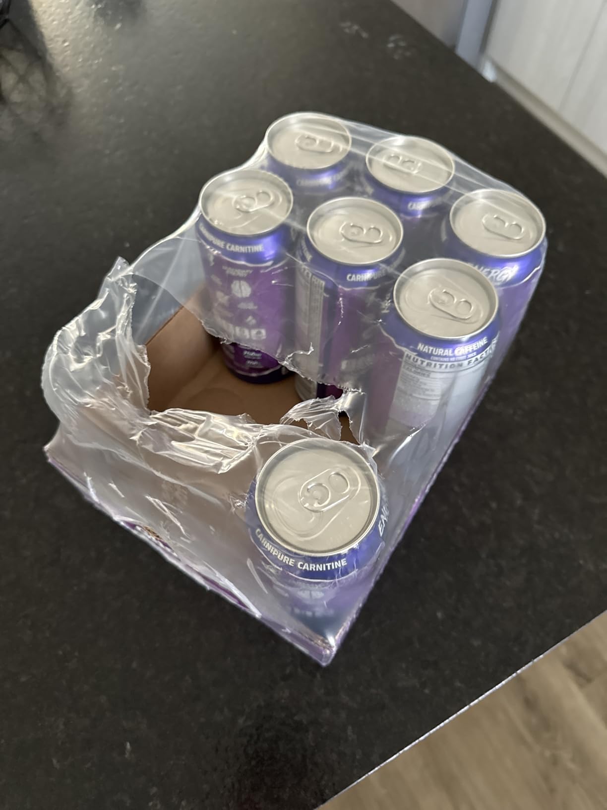 GHOST Energy Drink - 12-Pack, Welch's Grape, 16oz Cans - Energy & Focus & No Artificial Colors - 200mg of Natural Caffeine, L-Carnitine & Taurine - Gluten-Free & Vegan customer photo 2