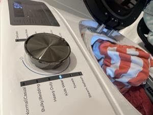 Kenmore 8.0 cu. ft. Front Load Electric Dryer with Wrinkle Guard & Accela Steam to Reduce Wrinkles, Static & Odors - Smart Sensor Drying - LED - ENERGY STAR Certified - Metallic Silver customer photo 2