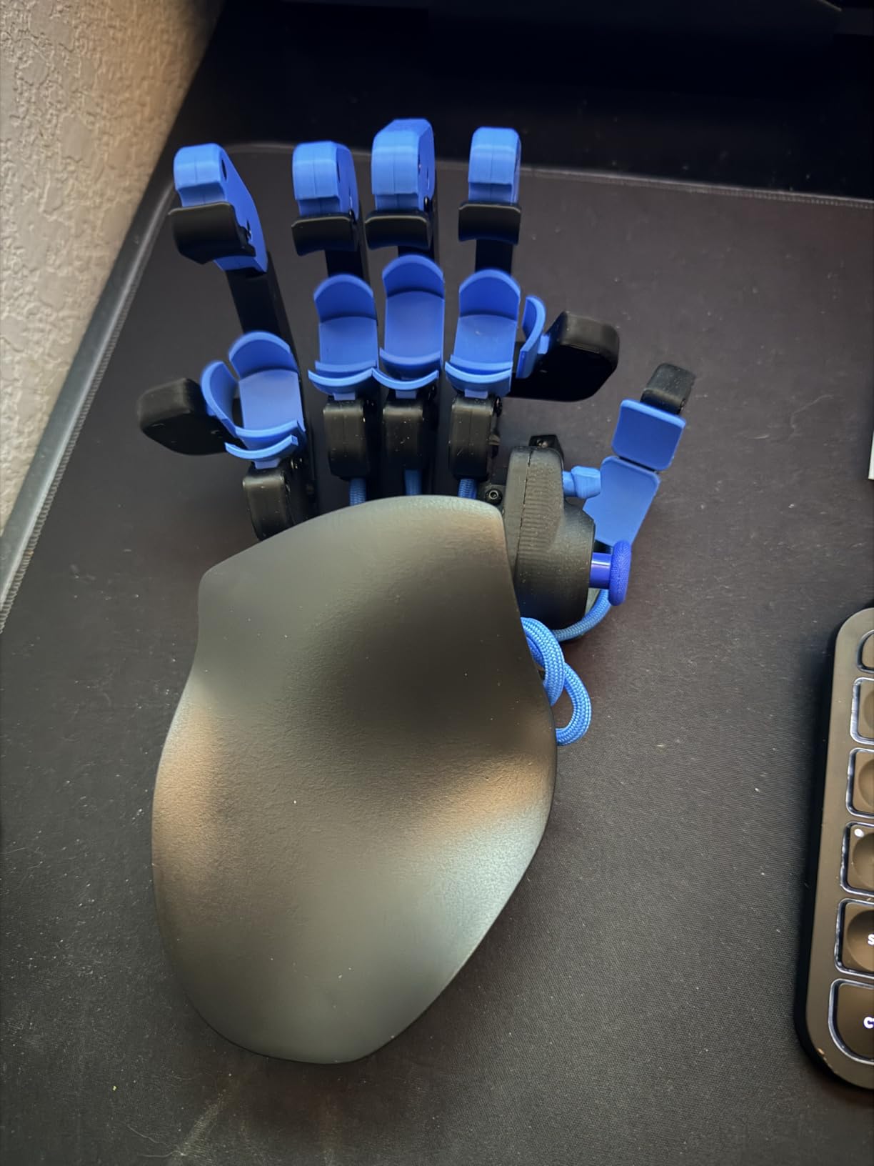 AZERON Gaming Keypad, Programmable One Handed Gaming Keyboard, with Hall Effect Analog Thumbstick and 30 Programmable Keys, 3D Printed Customized Keypad, for Righties (Black, Cyborg ll) customer photo 1