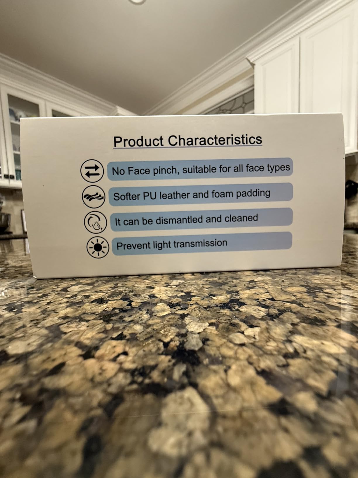 VZNEK New Face Cover Pad for Oculus Quest 2, Sweatproof PU Leather Facial Interface & Face Cushion Pad - VR Accessories for Meta Quest 2, Ergonomical Design (Q2MZ) customer photo 2