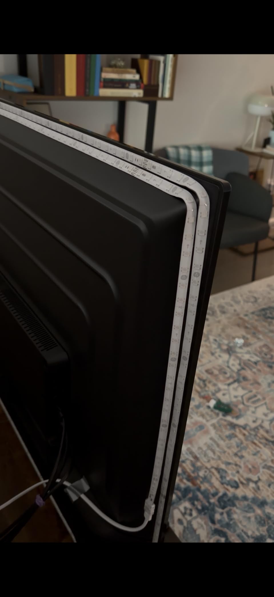 Nanoleaf RGBW Lightstrips with Matter, 16.4ft 50 Color Zones Bluetooth & WiFi Smart LED Strip Lights Work with Apple Home, Google Home, LED Lights for Bedroom, App & Voice Control customer photo 2