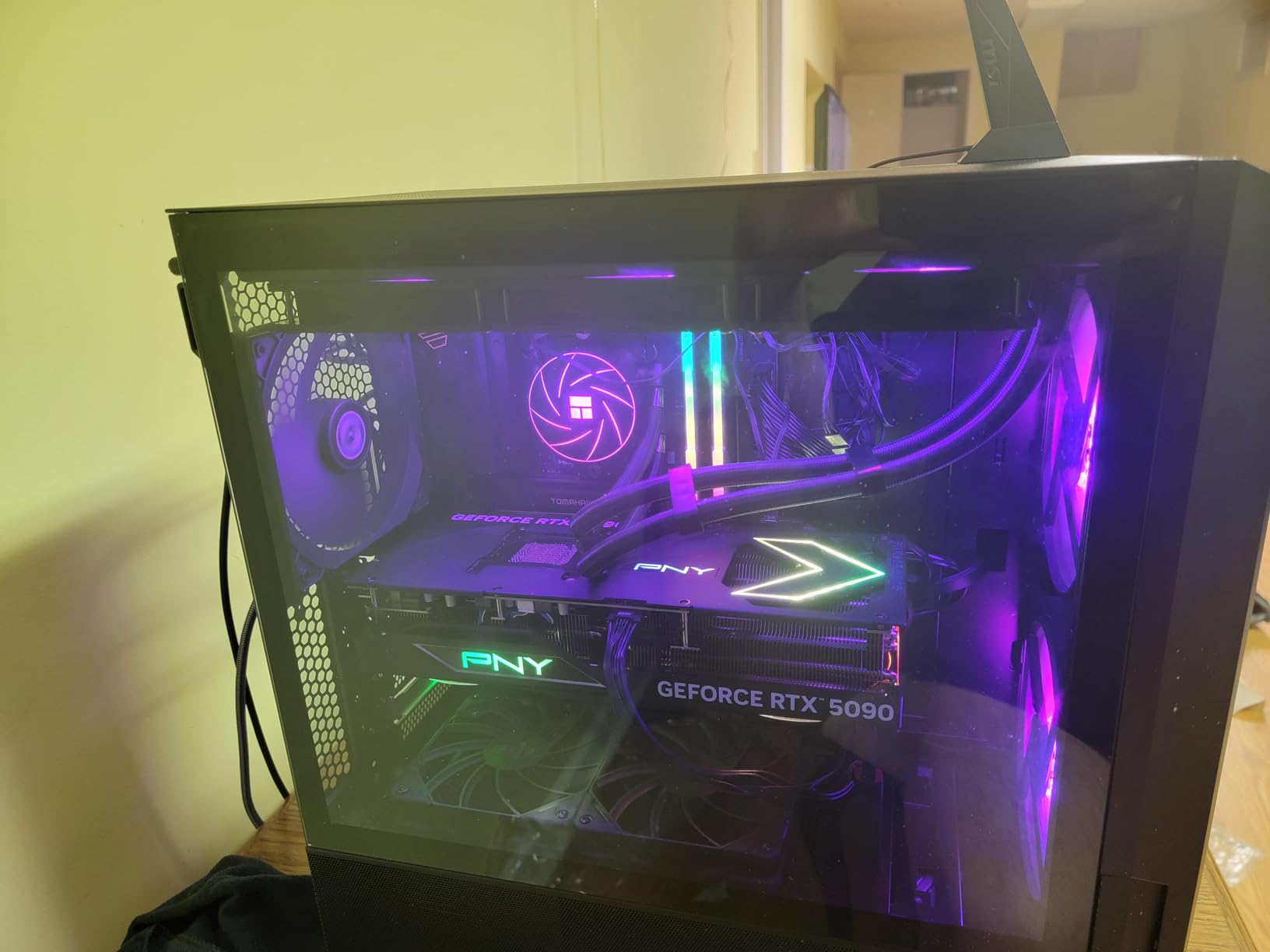 Thermalright Aqua Elite 360 ARGB Liquid CPU Cooler, 360 AIO Cooling Row Size, 3 x 120mm PWM Fans, Computer CPU Cooler,for AMD:AM4/AM5, Intel LGA1851/1150/1151/1200/2011/ 1700 customer photo 1