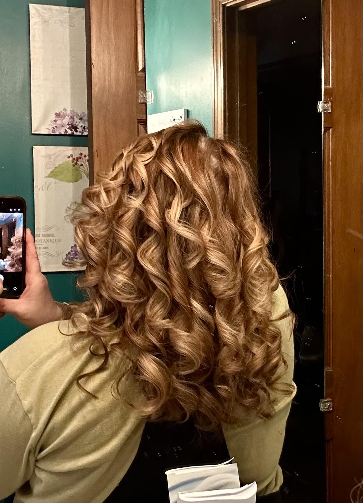 SHEGLAM Automatic Curling Iron 1 1/4 inch with 3 Temperatures Fast Heating, 2-Way Rotation, Anti-Scald, Anti-Tangle Rotating, Automatic Shut-Off for Hair Styling customer photo 2