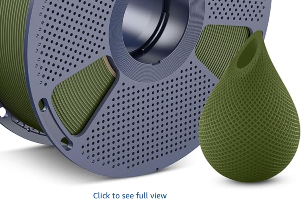 SUNLU PETG Filament 1.75mm,Strong 3D Printer Filament,Ultra-Low Stringing,Exceptional Layer Adhesion & High Toughness,Dimensional Accuracy +/- 0.02 mm,Fit Most FDM 3D Printers,1kg Spool(Black). customer photo 1