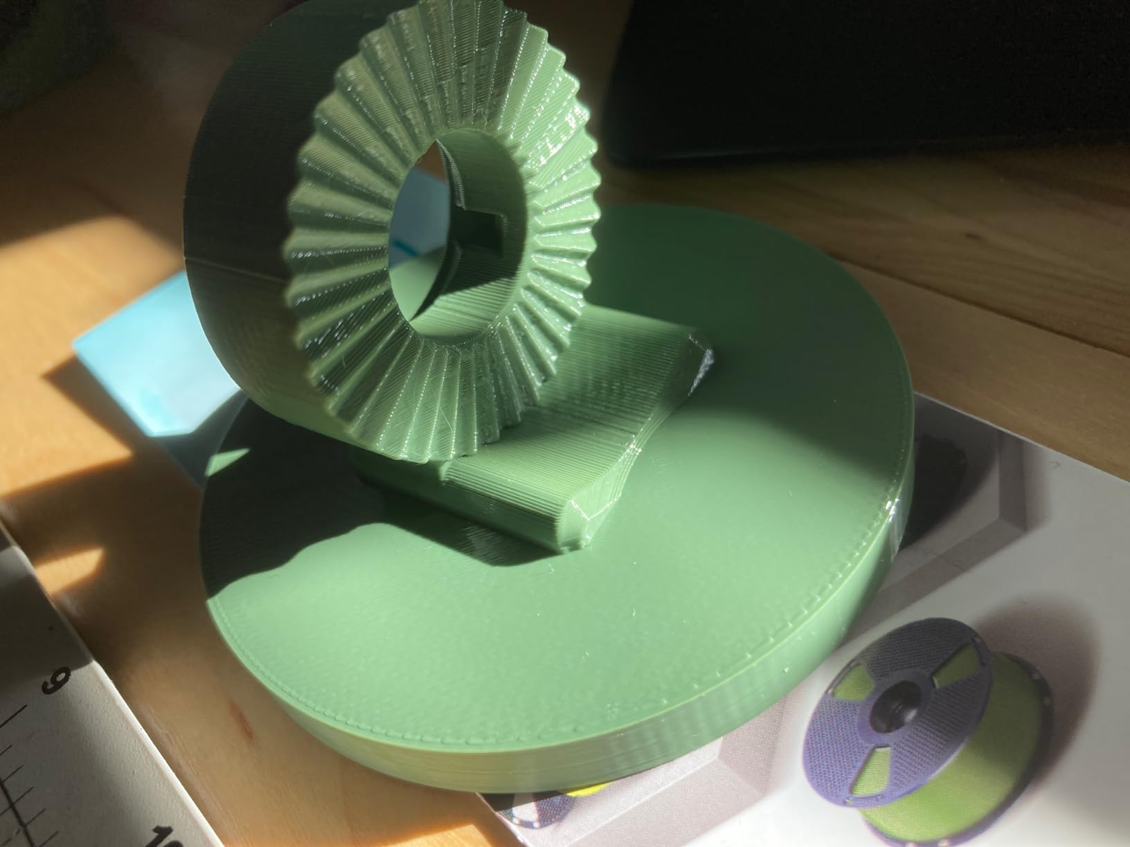 SUNLU PETG Filament 1.75mm,Strong 3D Printer Filament,Ultra-Low Stringing,Exceptional Layer Adhesion & High Toughness,Dimensional Accuracy +/- 0.02 mm,Fit Most FDM 3D Printers,1kg Spool(Black). customer photo 2