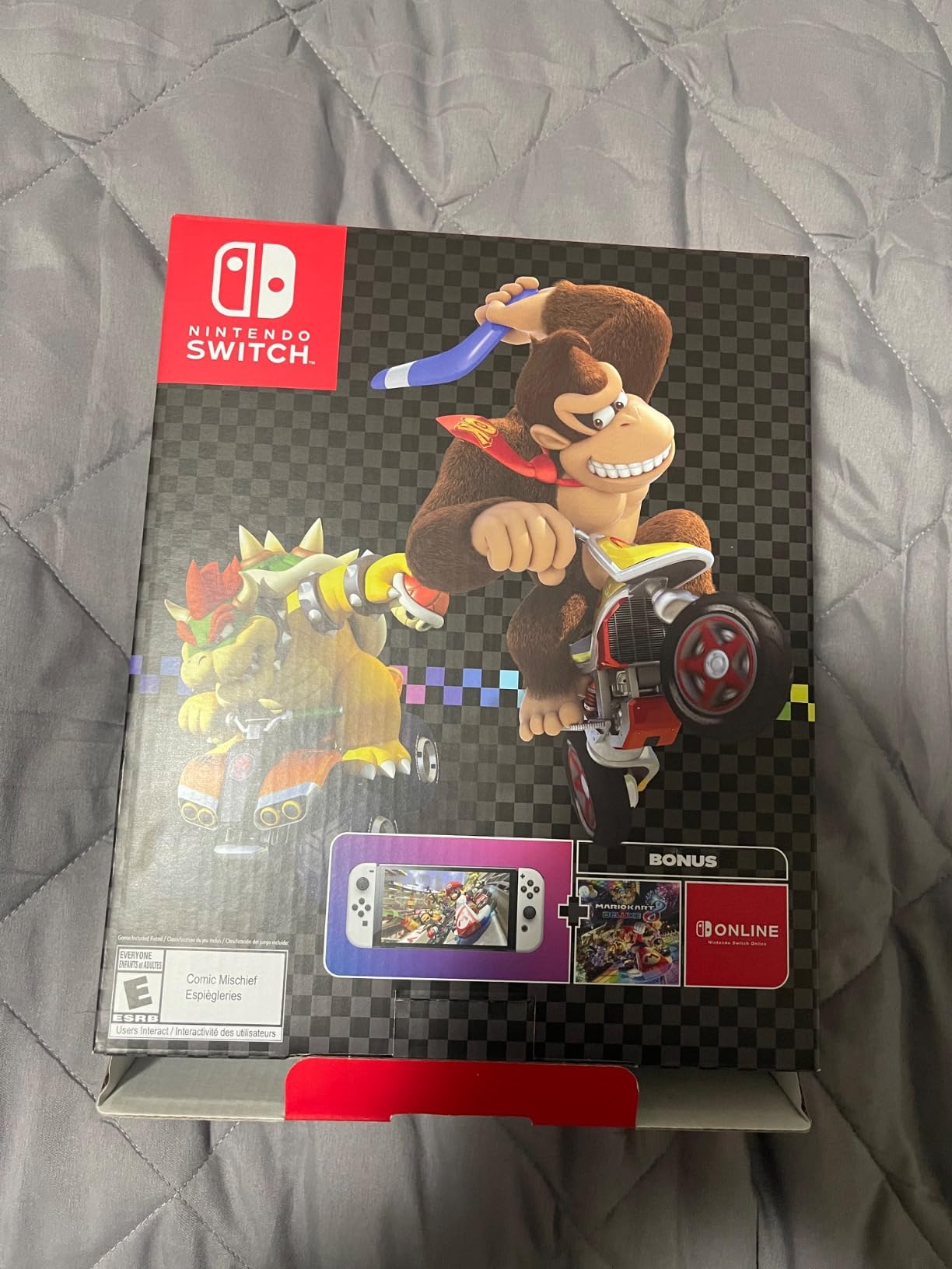 Nintendo Switch - OLED Model Mario Kart 8 Deluxe Bundle customer photo 1