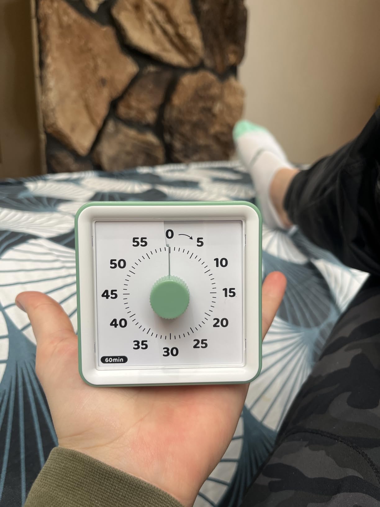 LIORQUE Visual Timer for Kids, 60-Minute Countdown Timers for Classroom Office Kitchen with Silent Operation, Kids Timer for Teaching (Batteries Included) customer photo 1