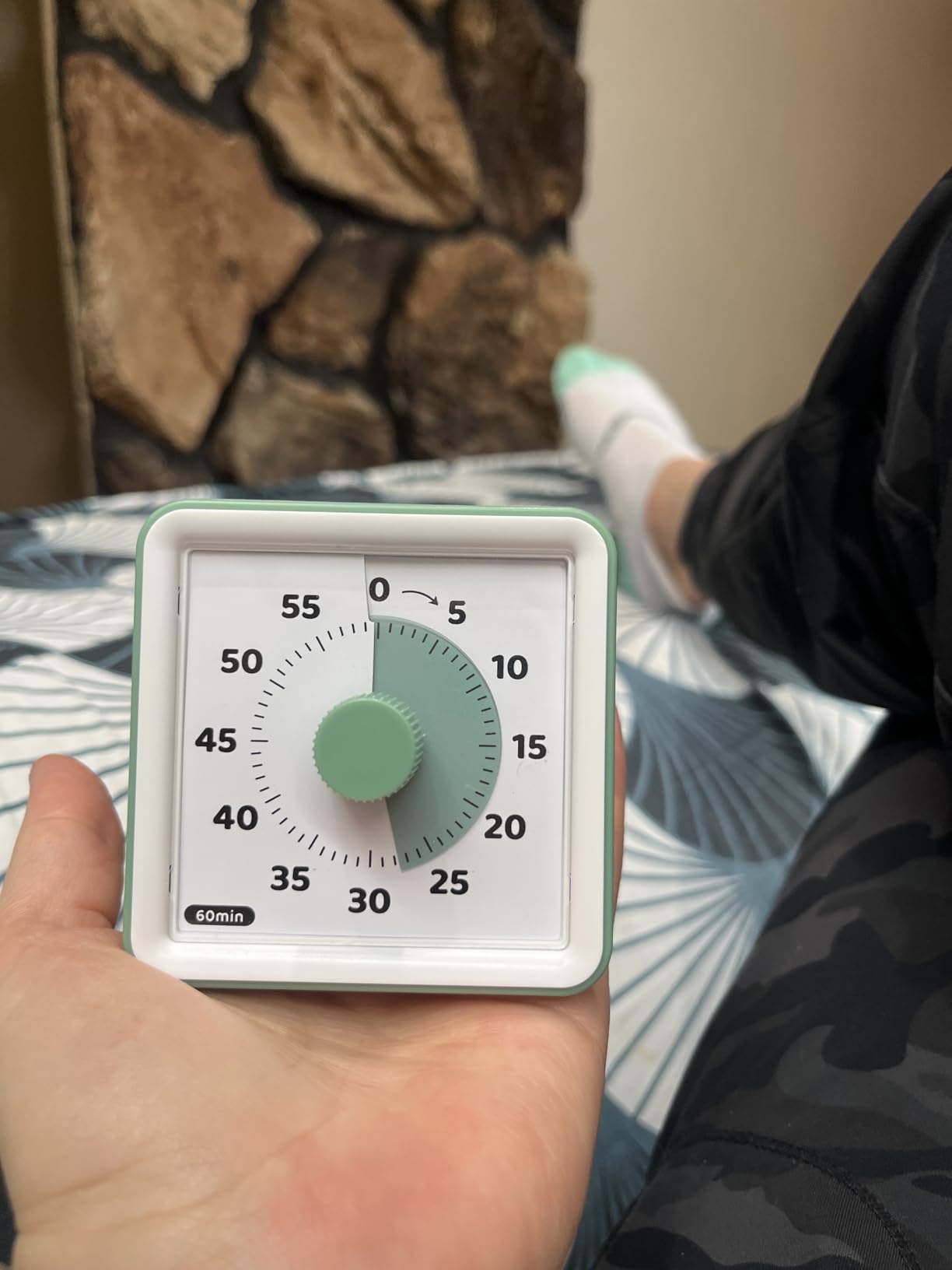 LIORQUE Visual Timer for Kids, 60-Minute Countdown Timers for Classroom Office Kitchen with Silent Operation, Kids Timer for Teaching (Batteries Included) customer photo 2