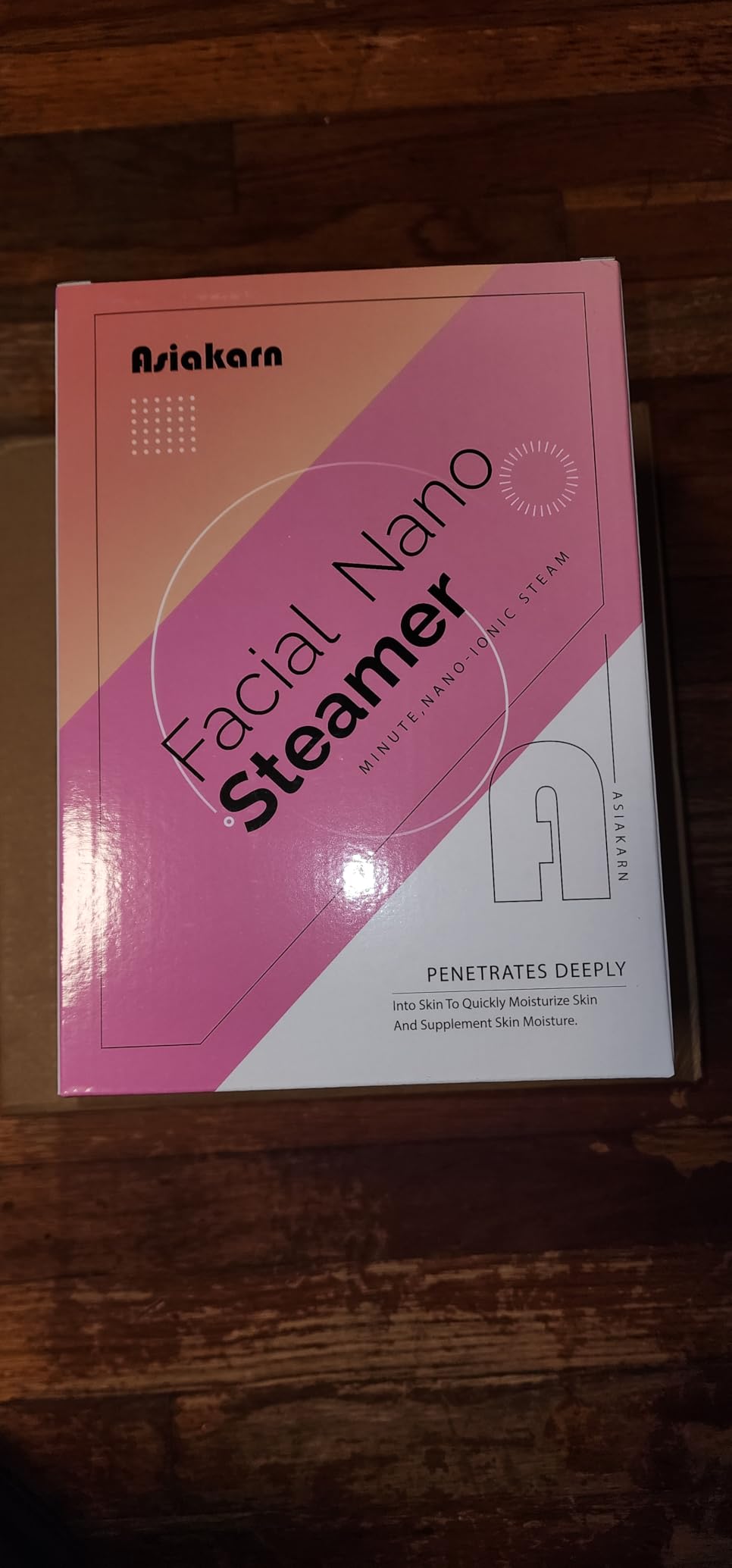 Facial Steamer, Nano Ionic Face Steamer for Facial Deep Cleaning, Pink Hair Steamer Facial Steamer Professional, Facial Steamers for Home Facial Spa customer photo 2