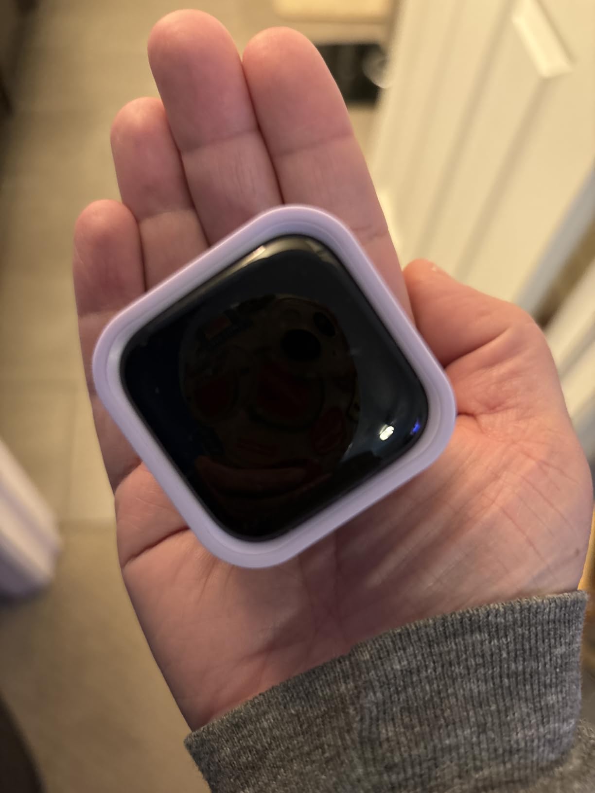 GuDoQi Multi-Function Cube Timer, 5/10/30/60 Min & Custom Count Down, Included Pause & Resume Feature, Silent, Vibrate & Adjustable Sound Alarm for Productivity in Tasks, Study & Kitchen, Purple customer photo 1