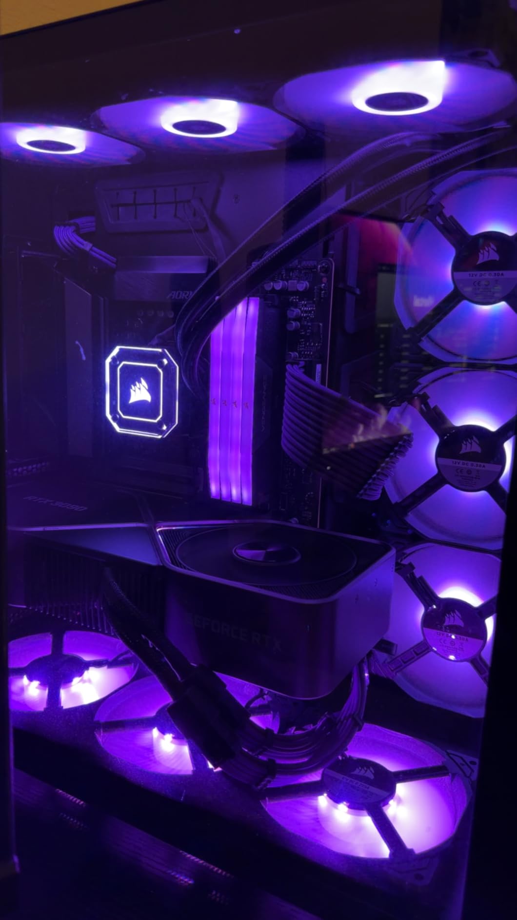 CORSAIR Vengeance RGB DDR5 Light Enhancement Kit (No Physical Memory) - Black customer photo 2