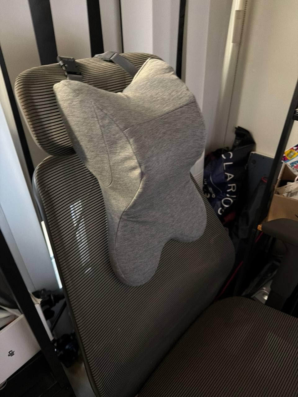 Car Neck Pillow for Driving Gaming Chair Headrest Pillow Office Chair Neck Pillow Ergonomic Design Double Straps Design Suitable for Different Heights customer photo 2