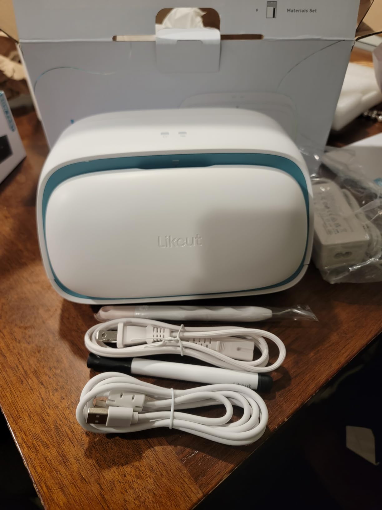 Likcut Vinyl Cutter Machine S501 - Smart Compact Sticker Maker for Vinyl & Paper Crafts, Portable Plotter DIY Cutting Machine for Sticker Joy Craft & Party Supplies, Gifts for Crafters customer photo 1