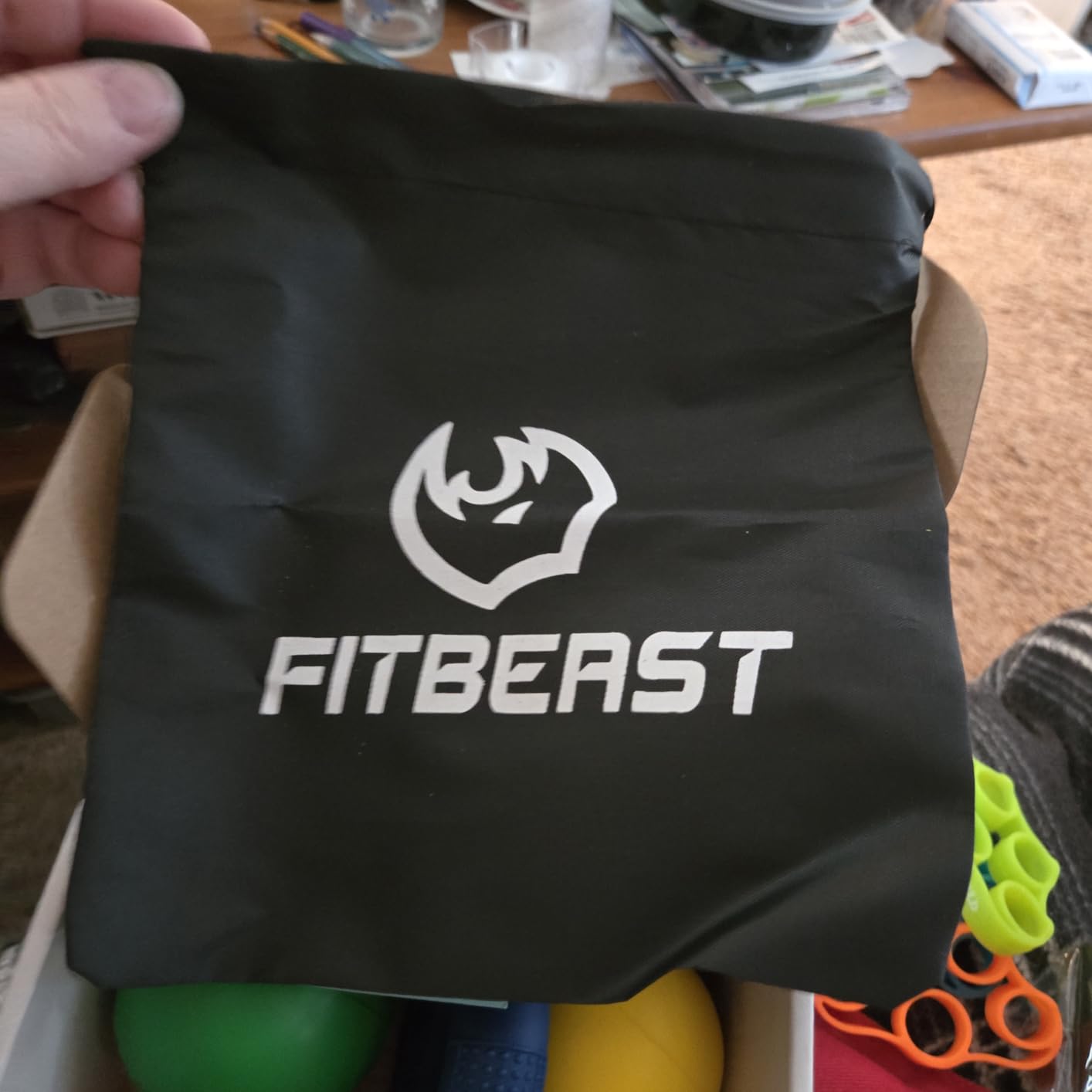 FitBeast Grip Strength Trainer Kit, 9-Piece Hand Strengthening Devices with 3 Finger Exerciser, 2 Dual-Force Forearm Strengthener, Finger Stretchers & Stress Balls for Rehab & Recovery customer photo 1