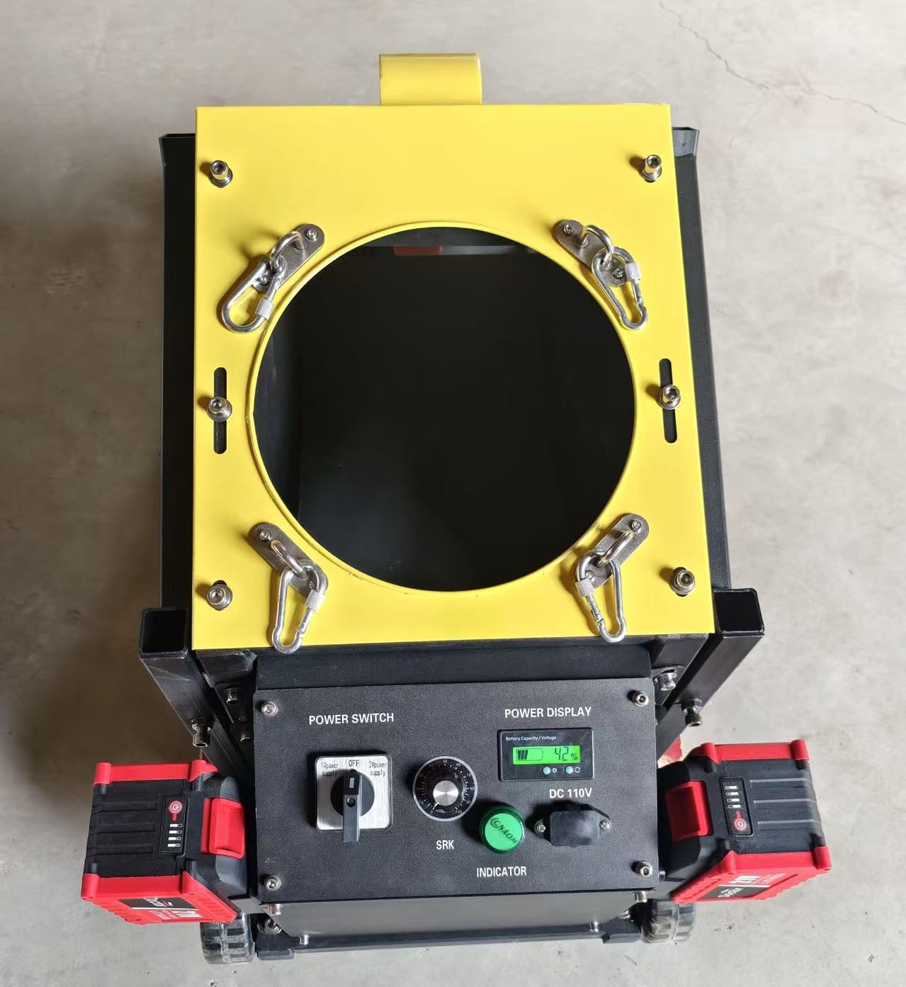 Automatic Basketball Shooting Machine, Dual - Power Rechargeable/Plug - in Shooting Trainer, 2-in-1 Electric Basketball Rebounder Machine customer photo 1