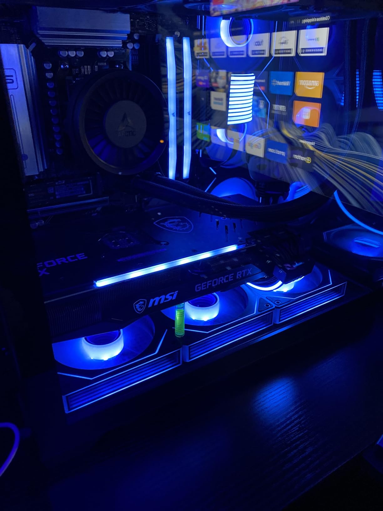 GPU Support Bracket, Gpu Anti Sag Bracket, Graphics Card GPU Brace Support, Video Card Sag Holder Bracket, GPU Stand with Magnet & Non-Slip Sheet, L(74-120mm) customer photo 2