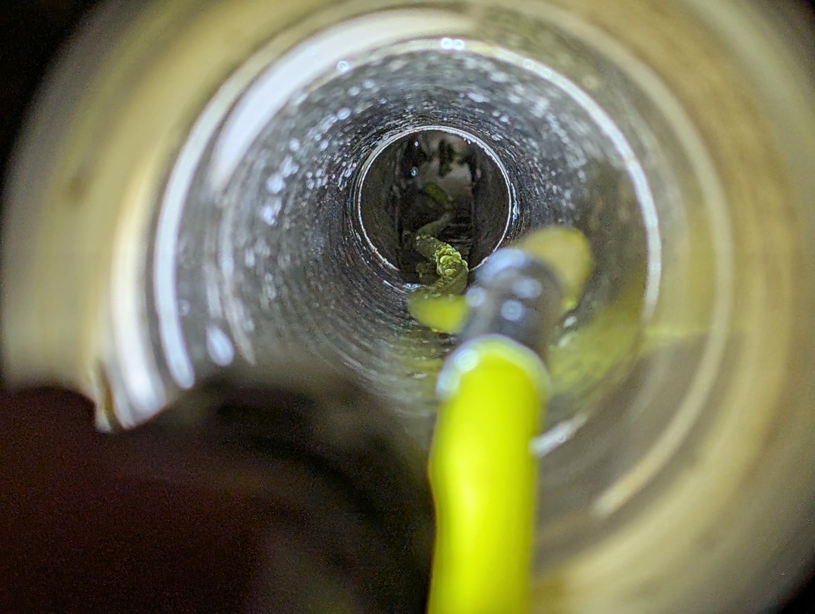 M MINGLE Sewer Jetter Kit for Pressure Washer 100 FT, Drain Cleaner Hose with Power Washer Gun, 1/4 Inch NPT Corner Rotating and Button Nose Sewer Jetting Nozzle, Orifice 4.0, 4.5 customer photo 1